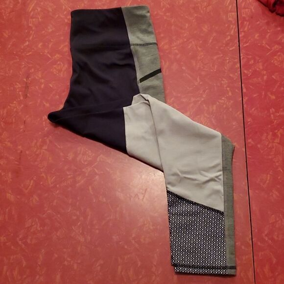 Champion Leggings Black Gray L - Picture 3 of 7